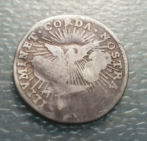ESTADOS PAPALES PONTIFICIO VATICANO SEDE VACANTE 1740 GROSSO BC ESCASA - Imagen 2