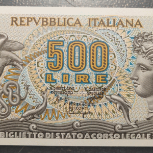 ITALIA 500 LIRE 20/06/1966 SC UNC