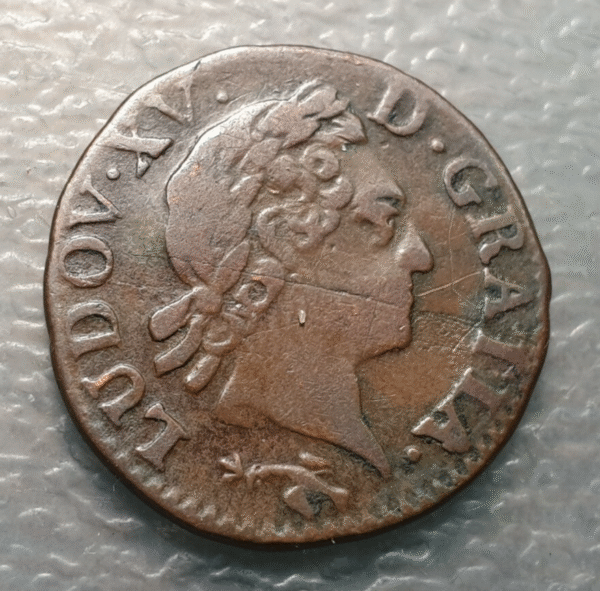 FRANCIA FRANCE LOUIS XV LIARD 1770 BESANÇON MBC-