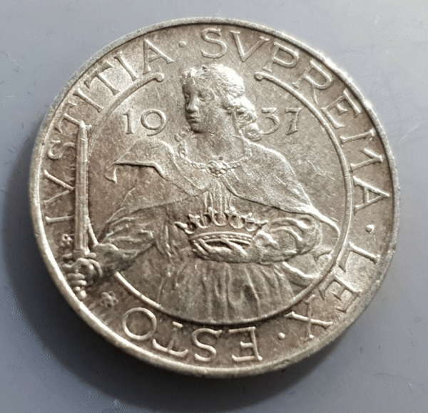SAN MARINO 10 LIRE 1937 SC-