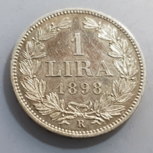 SAN MARINO 1 LIRA 1898 EBC+/SC-