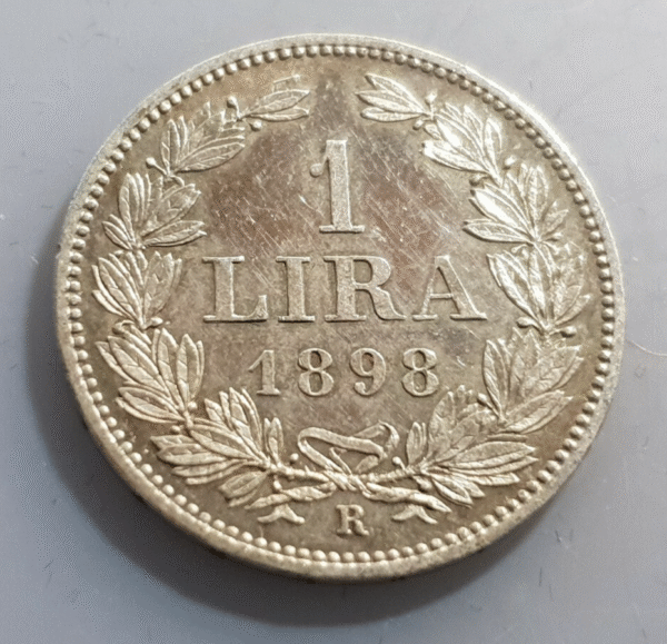 SAN MARINO 1 LIRA 1898 EBC+/SC-