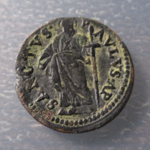 ESTADOS PAPALES PONTIFICIO VATICANO INNOCENZO X (1644-1655) QUATTRINO