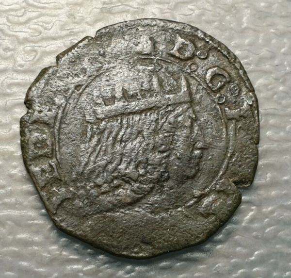 IMPERIO ESPAÑOL NAPOLES FEDERICO III DE ARAGON SESTINO SEXTINO MBC