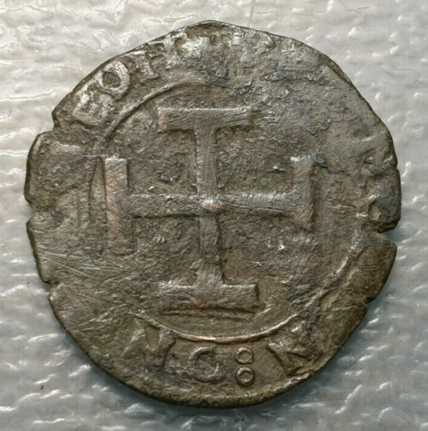 IMPERIO ESPAÑOL NAPOLES FEDERICO III DE ARAGON SESTINO SEXTINO MBC - Imagen 2
