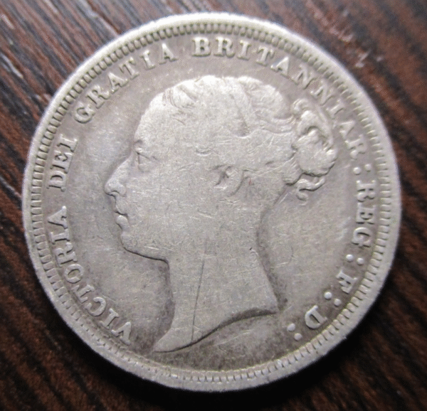 GRAN BRETAÑA GREAT BRITAIN INGLATERRA UK VICTORIA 6 PENCE 1885