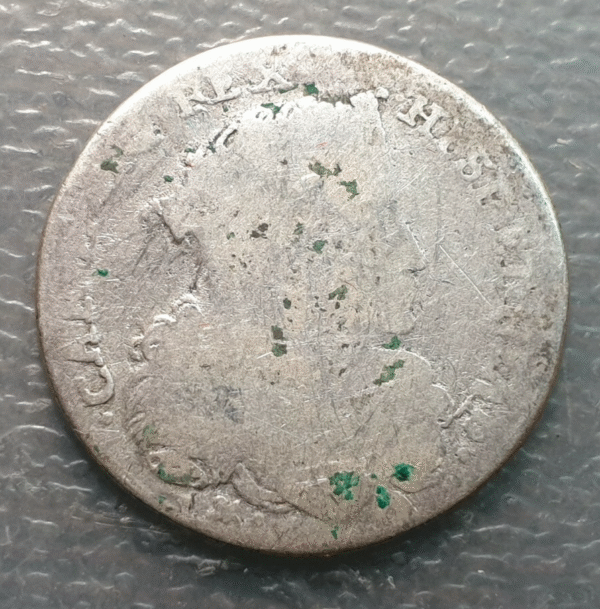 IMPERIO ESPAÑOL NAPOLES CARLOS II 1 TARI 1692 BC - Imagen 2