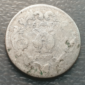 IMPERIO ESPAÑOL NAPOLES CARLOS II 1 TARI 1697 BC