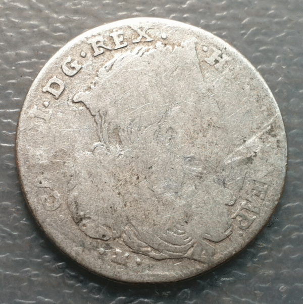 IMPERIO ESPAÑOL NAPOLES CARLOS II 1 TARI 1697 BC - Imagen 2