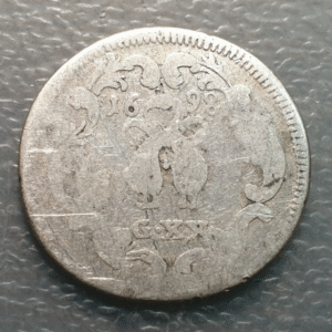 IMPERIO ESPAÑOL NAPOLES CARLOS II 1 TARI 1698 BC