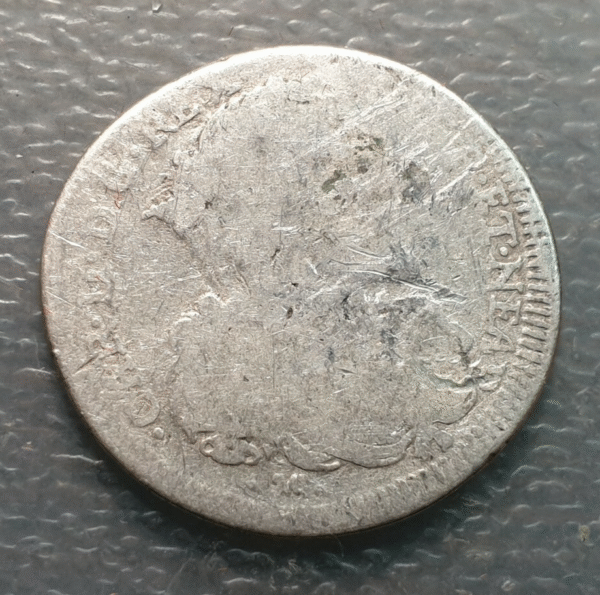 IMPERIO ESPAÑOL NAPOLES CARLOS II 1 TARI 1698 BC - Imagen 2