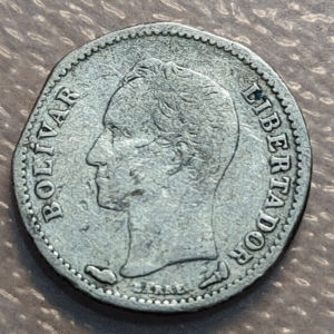 VENEZUELA 25 CENTIMOS 1912