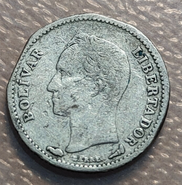 VENEZUELA 25 CENTIMOS 1912