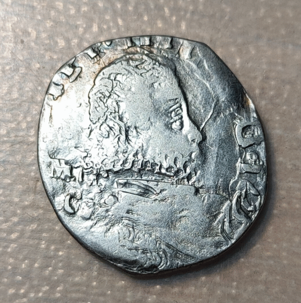IMPERIO ESPAÑOL NAPOLES NAPOLI FELIPE IV TARI 1622 MC/C MBC