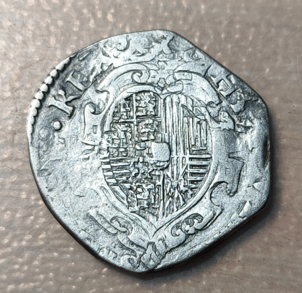 IMPERIO ESPAÑOL NAPOLES NAPOLI FELIPE IV TARI 1622-1623 FECHA NO VISIBLE MBC - Imagen 2