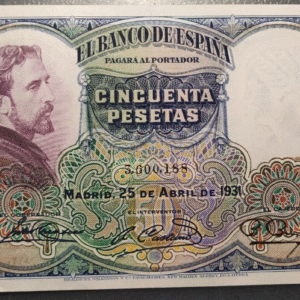 ESPAÑA 50 PESETAS 1931 E. ROSALES EBC