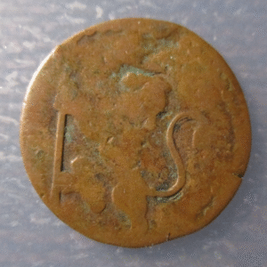 ESTADOS PAPALES PONTIFICIO VATICANO BOLONIA BENEDICTO XIV QUATTRINO 1752