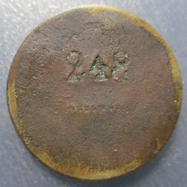 MEDALLA RELIGIOSA UNIFACE PAPA CLEMENTE XI "248" EN REVERSO 33mm PROBABLE PRUEBA - Imagen 2