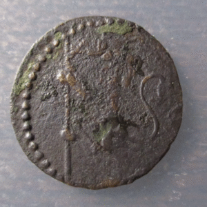 ESTADOS PAPALES PONTIFICIO VATICANO BOLONIA BENEDICTO XIV QUATTRINO 1740