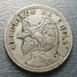 CHILE 1 PESO 1933 MBC
