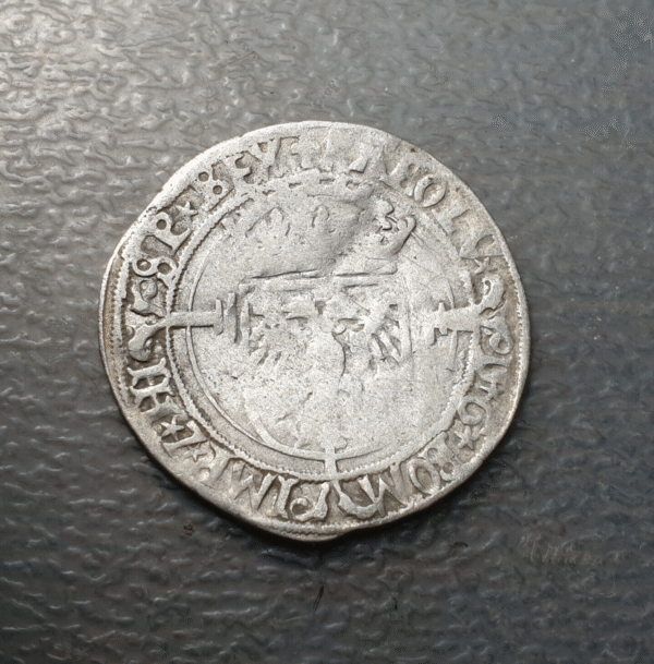 IMPERIO ESPAÑOL PAISES BAJOS MAASTRICHT CARLOS V (I ESPAÑA) 1/2 ZILVEREN REAAL