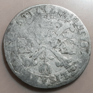 IMPERIO ESPAÑOL PAISES BAJOS AMBERES ALBERTO & ISABEL 1/4 PATAGON S/F BC+/MBC-