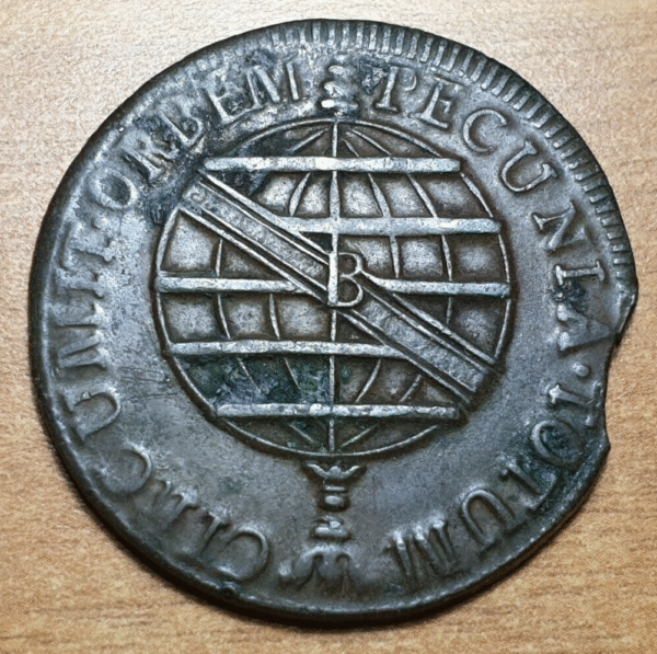 BRASIL PORTUGAL JOAO VI PRINCIPE REGENTE XL - 40 REIS 1812 B MBC+/EBC ESCASA - Imagen 2