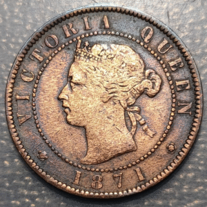 CANADA PRINCE EDWARD ISLAND VICTORIA 1 CENT 1871