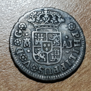 MADRID FELIPE V 1/2 REAL 1745 MBC