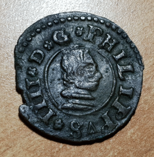 SEVILLA FELIPE IV 16 MARAVEDIS 1664 MBC