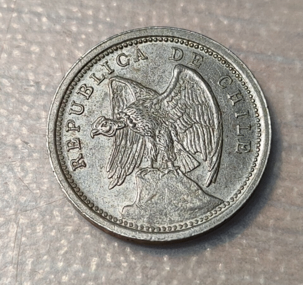 CHILE SANTIAGO 10 CENTAVOS 1940 KM 166 SC UNC CONDOR