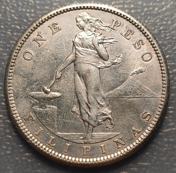 FILIPINAS PHILIPPINES 1 PESO 1907 S EBC