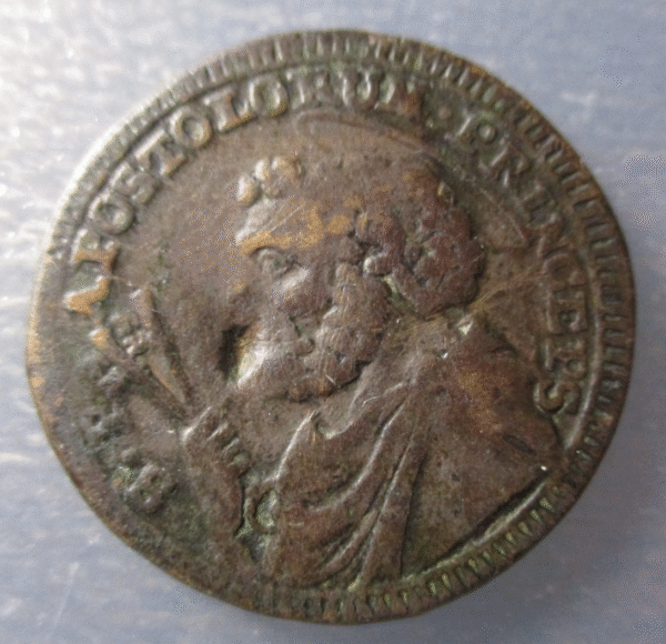 ESTADOS PAPALES PONTIFICIO VATICANO FERMO PIO VI 2 1/2 BAIOCCHI 1797