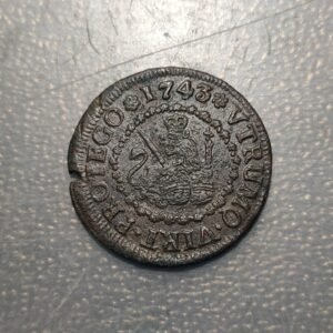 ESPAÑA SEGOVIA FELIPE V 4 MARAVEDIS 1743