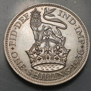 GRAN BRETAÑA GREAT BRITAIN INGLATERRA GEORGE V 1 SHILLING 1936 SC-