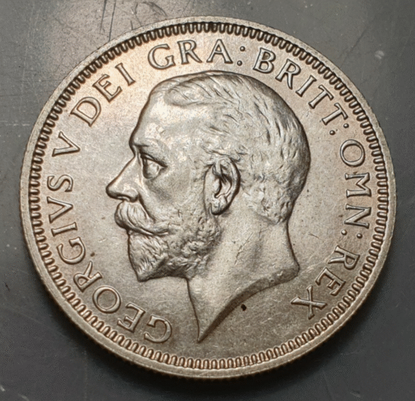 GRAN BRETAÑA GREAT BRITAIN INGLATERRA GEORGE V 1 SHILLING 1936 SC- - Imagen 2