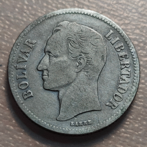 VENEZUELA 2 BOLIVARES 1935 MBC