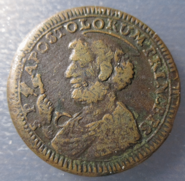 ESTADOS PAPALES PONTIFICIO VATICANO PERUGIA PIO VI 2 1/2 BAIOCCHI 1796