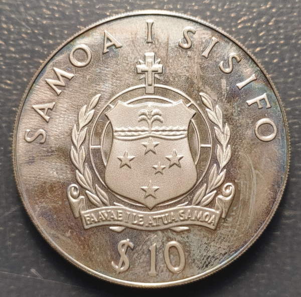 SAMOA 10 DOLLARS 10 DOLARES 1980 KM 36 - Imagen 2