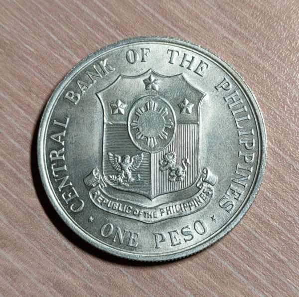 FILIPINAS PHILIPPINES 1 PESO 1964 APOLINARIO MABINI SC- - Imagen 2