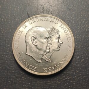 DINAMARCA DENMARK 5 KRONER 1960 SC UNC