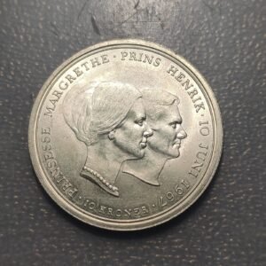 DINAMARCA DENMARK 10 KRONER 1967 SC UNC