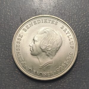 DINAMARCA DENMARK 10 KRONER 1968 SC UNC