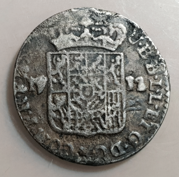 PAISES BAJOS ESPAÑOLES AUST NAMUR MAXIMILIAN EMMANUEL OORD 1712 PROB FALSA EPOCA
