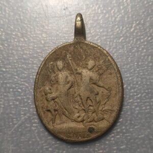 MEDALLA RELIGIOSA ITALIA ROMA ARCANGELES S. MIGUEL S. CHAMUEL S GABRIEL S RAFAEL