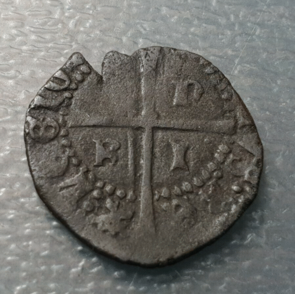 ENRIQUE II DE CASTILLA - CRUZADO (1369-1379) GRIETA - Imagen 2