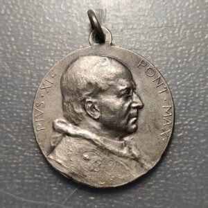 MEDALLA RELIGIOSA PAPA PIO XI / AÑO SANTO - JUBILEO 1925