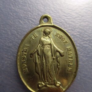 MEDALLA RELIGIOSA VIRGEN INMACULADA / CONGREGACION DE LAS HIJAS DE MARIA