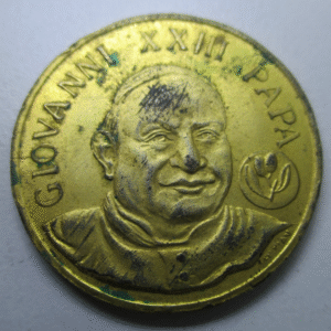 MEDALLA RELIGIOSA FICHA - PAPA JUAN XXIII