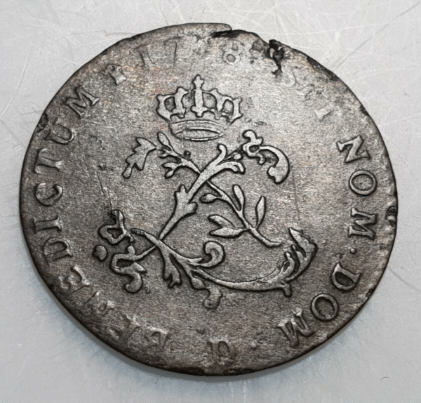 FRANCIA FRANCE LUIS XV LOUIS XV DOUBLE SOL - 2 SOUS 1758 MBC- ESCASA SCARCE - Imagen 2